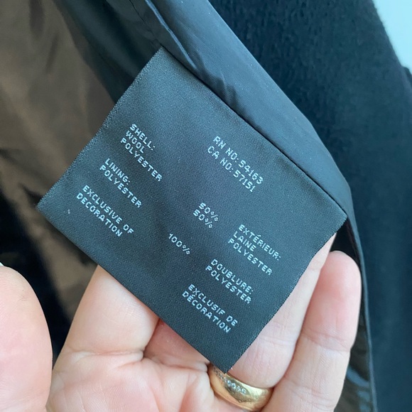 MARC NEW YORK- wool blend coat - Picture 7 of 7